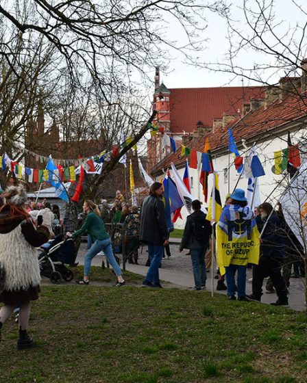 Užupio Res Publika, Dzień niepodległości, Wilno, Litwa.