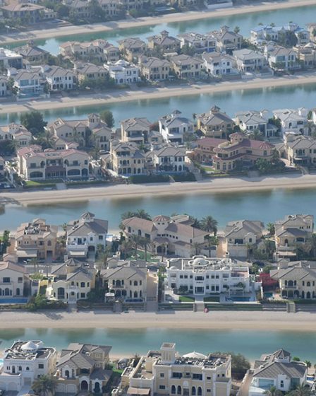 Palm Jumeirah, Dubaj, ZEA.