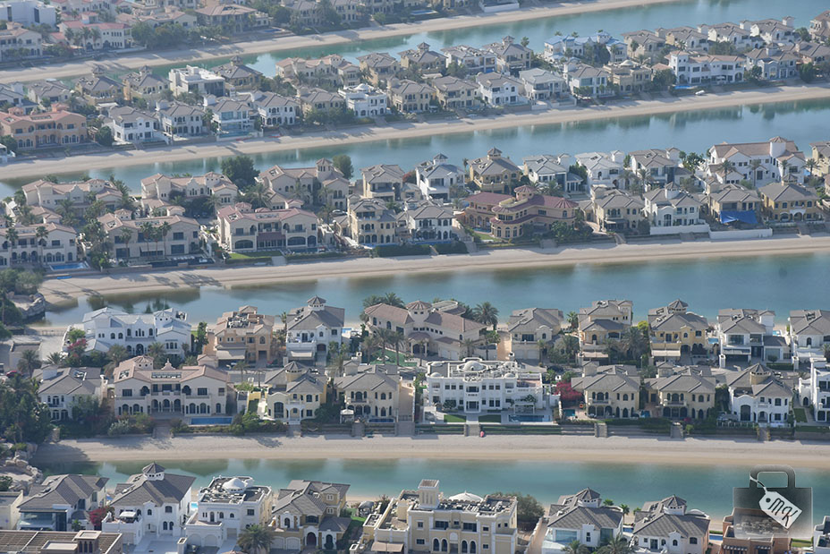 Palm Jumeirah, Dubaj, ZEA.